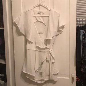 Fashion Nova Romper Size L